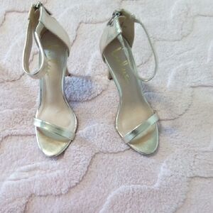 Lulu's Shimmering Silver Heels